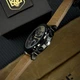 Годинник наручний Awarder 017 Тризуб золото Black-Brown - изображение 5