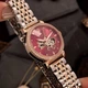 Годинник наручний Awarder 047 Silver-Gold-Pink - зображення 4