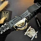 Годинник наручний Awarder 022 Black-Gold Mechanic Metall Не Забуду Дім - изображение 10