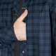 Рубашка "Тайфун" Teal/Navy (9581), 3XL - изображение 8