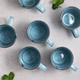 Набір із 6 чашок Ardesto Bagheria Misty blue 360 мл - зображення 3