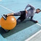 М'яч для фітнесу (фітбол) Power System PS-4013 Ø75 cm PRO Gymball Orange - изображение 10