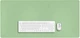 Игровая поверхность для мыши и клавиатуры Trust Benya XXL Green 25481_TRUST 90х43 см зеленая - изображение 4