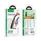 Кабель заряджання Hoco U150 USB - Type-C (36W/3A) (1.2М) бічний штекер та підставка швидка зарядка для Android/Samsung/Apple - зображення 2