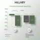 Антиоксидантная маска с витамином С и увлажняющий гель для умывания Hillary для лица с осветляющим эффектом для восстановления кожи. (652665) - изображение 10