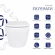 Унитаз подвесной Qtap Robin ML Ultra Quiet 490x365x325 мм, с сиденьем Soft-close MagLock, White QTROBML26W49621 - изображение 3