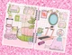 Альбом на липучках для девочек Clean Girl Life Модница формат много одежды, кухня, спортзал формат А5 - изображение 4