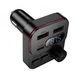 АЗП з FM-модулятором BOROFONE BC61 Ocean 45W(1A1C) car BT FM transmitter Black (6941991125126) (20517) - изображение 3