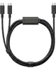 Кабель Native Union Belt USB-C на 2xUSB-C 140W (Cosmos Black) (2 м) - изображение 1