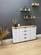 Комод Standart 4+2 Дуб Аппалачі/Німфеа Альба 1250x800x345 мм. - зображення 1