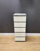 Комод "Дакар" на 5 шухляд 1050*400*410мм. Бетон/Білий - изображение 3