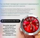 Автомобільний механічний термометр з гігрометром Avtoaks червоний циферблат - зображення 8