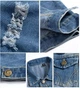 Жилет джинсовый мужской FASHION синий L 04673 - изображение 3