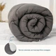Ковдра двоспальна 180×205 зимова особливо тепла FRIENDLY ALASKA сіра, 450 г/м² (1-00152_28733) - зображення 1