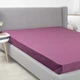 Простыня на резинке 160×200 ТЕП VELOUR бордовая, велюр 200 г/м² - изображение 4