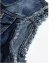 Жилет джинсовый мужской FASHION синий XL 04670 - изображение 7