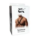 Мужская портупея Art of Sex - Spartacus, экокожа, цвет белый, размер L-2XL - изображение 3