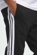 Штани Essentials Essentials 3-Stripes Fleece Black JD1861 S - зображення 5