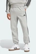Штани Essentials Essentials 3-Stripes Fleece Grey JE6318 M - зображення 2