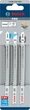 Полотно Bosch PRO Multi Material thick and thin T345XF 132 мм 3 шт (2608634993) - зображення 2