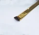 Уголок нержавеющий полированный с фаской цвет - золото 30х30 мм 2.7 м STK30G - изображение 3