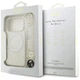 Чохол Guess IML Flowers Electro Pearl Strap для iPhone 17 Pro White with MagSafe (GUHMP17LHCPOFPH) - зображення 8