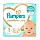 Дитячі підгузки 288 шт Pampers Premium Care розмір 1 (2-5 кг) - зображення 2