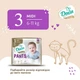 Детские подгузники-трусики 136 шт Dada Extra Soft Midi размер 3 (6-11 кг) Детские одноразовые подгузники Pants с суперэластичным поясом и индикатором влаги Памперсы трусиками пантс для детей - изображение 11
