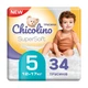 Дитячі підгузки-трусики Chicolino Super Soft розмір 5 (12-17 кг), 34 шт Дитячі одноразові підгузники Pants з еластичним поясом та індикатором вологи Памперси трусиками пантс для дітей - зображення 1