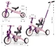 Дитячий 3-колісний велосипед Milly Mally Optimus Max 5 в 1 Pink, MMOMX01P - зображення 11