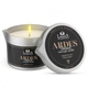 Ароматна масажна свічка з олією ши та ароматом шоколаду Intimateline Luxuria Ardes Massage Candle Chocolate 80 мл - зображення 1