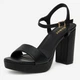 Женские босоножки JENNY R23SS00921 5906751059562 37 24 см Черные (5906751059647) - изображение 3