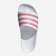 Жіночі шльопанці Adilette Aqua білий з рожевим 37 - зображення 4