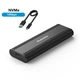 Зовнішня кишеня Blueendless M2821N для NVMe (PCIe) M2 SSD USB 3.1 Gen 2 Type-C чорний - зображення 1