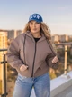 Вітровка жіноча без підкладки "Riella", коричневий 54-56 - зображення 7