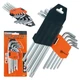 Набор шестигранных TORX ключей Polax Г-образных, 9 предметов, Т10-Т50, Cr-V (25-007) - изображение 2