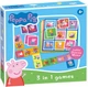 Настільна гра Select Peppa Pig 3 в 1 (6416739604800) - зображення 1