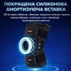 Наколенник ортопедический Babani 0888. 1р. Фиксирующий. Полужесткий. Боковые шарниры. Ремни фиксации. Бандаж колена. Ортез колена - изображение 5
