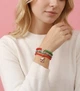 Набір новорічних браслетів з підвіскою санта "Festive Christmas" Honey Fashion Accessories різнокольоровий (120277) - изображение 1