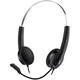 Навушники з мікрофоном Genius HS-220U 20-20000 Hz USB-A кабель 2.4 м чорні - зображення 1