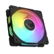 Вентилятор для корпуса Asus TUF Gaming TR120 ARGB Reverse 120 мм PWM черный (90DA00D0-B09000) - изображение 3