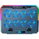 Подставка для ноутбука GamePro CP1040 с охлаждением 8 вентиляторов USB Grey (CP1040) - изображение 2