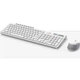 Комплект беспроводной клавиатура и мышь Genius SlimStar 8230 114 клавиш 1200 dpi Bluetooth 2.4 GHz White (31340015423) - изображение 3