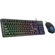 Комплект ігровий клавіатура та миша Genius Scorpion KM-GX3 104 клавіш 2400 dpi USB-A Black (31330011406) - зображення 2