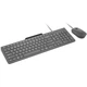 Комплект проводной клавиатура и мышь Lenovo 310 Wired Combo UA 104 клавиши 2000 dpi USB-A Gray (GX31R09776) - изображение 3