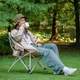 Стілець складаний Naturehike Stellaluna T04 CNK2550JJ022 64x64x73 см до 150 кг Beige (6977465866004) - зображення 5