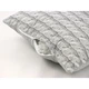 Подушка 50х70 силіконова на блискавці "Grey Braid" 310.52СМ_Grey Braid - зображення 8
