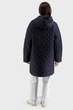 Жіноча стьобана куртка casual з капюшоном, синтепон, осінь-весна Snow Owl (чорний, 3XL), 117083, 116982 - изображение 4