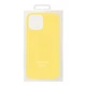 Чохол Silicone Case with MagSafe для iPhone 14 Canary Yellow - изображение 3