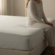 Простирадло на резинці WHITE, муслін 210*240 - зображення 3